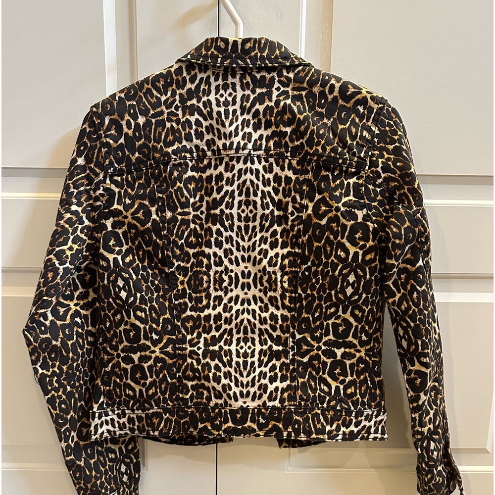 Leopard Jean Jacket - Picture 2 of 3